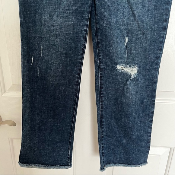 Wit & Wisdom Size 8 Distress Ab Solution Ankle Jeans - Picture 5 of 6